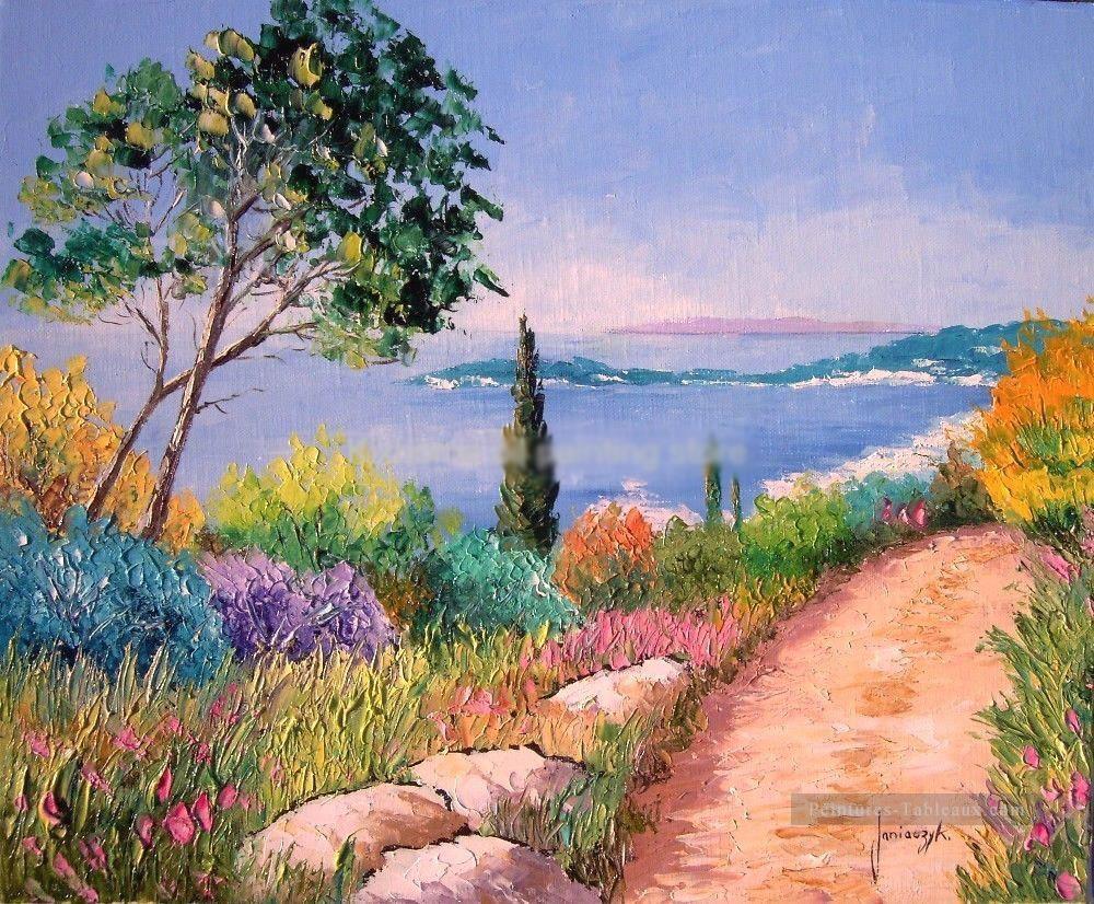 PLS53 paysages impressionnismee jardin Peintures à l'huile